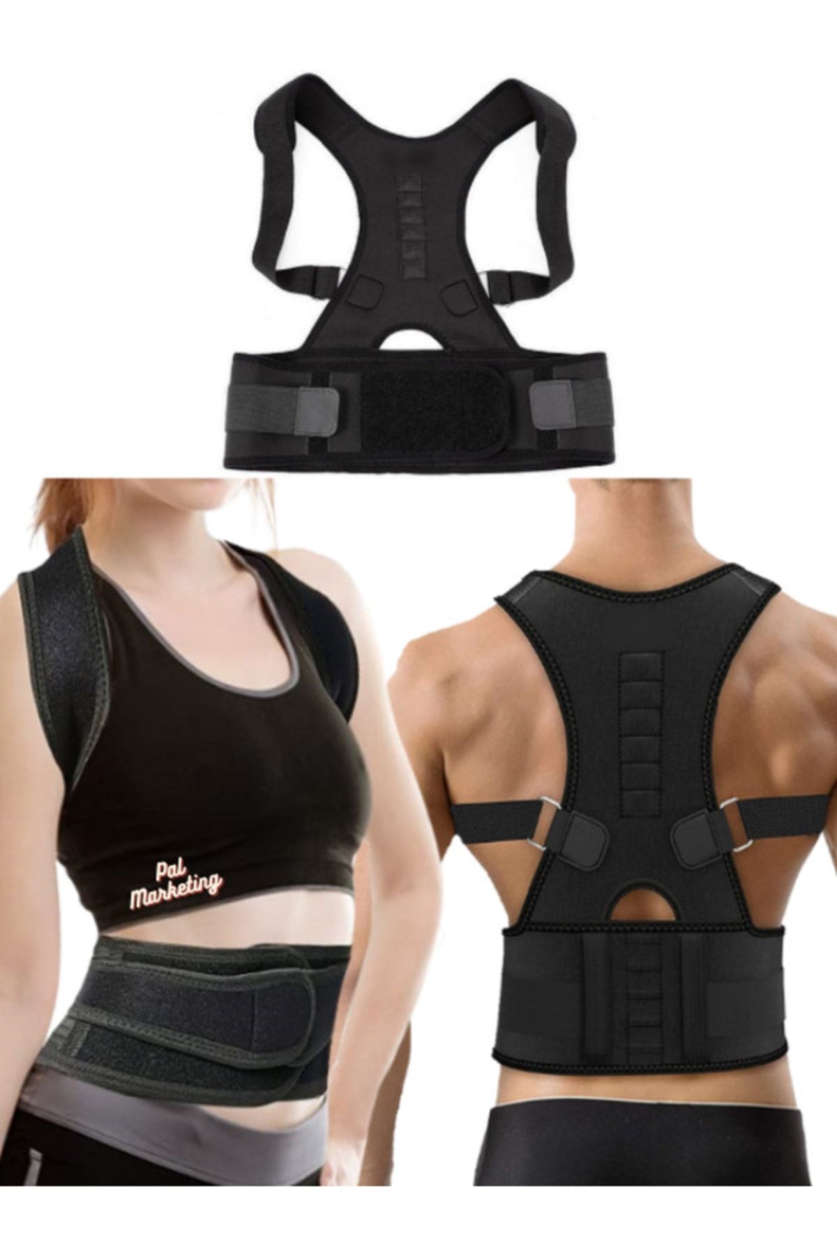 Ankaflex Back Brace Posture Corrector Spinal Support For Women And Men, Lumbar Posture Correction