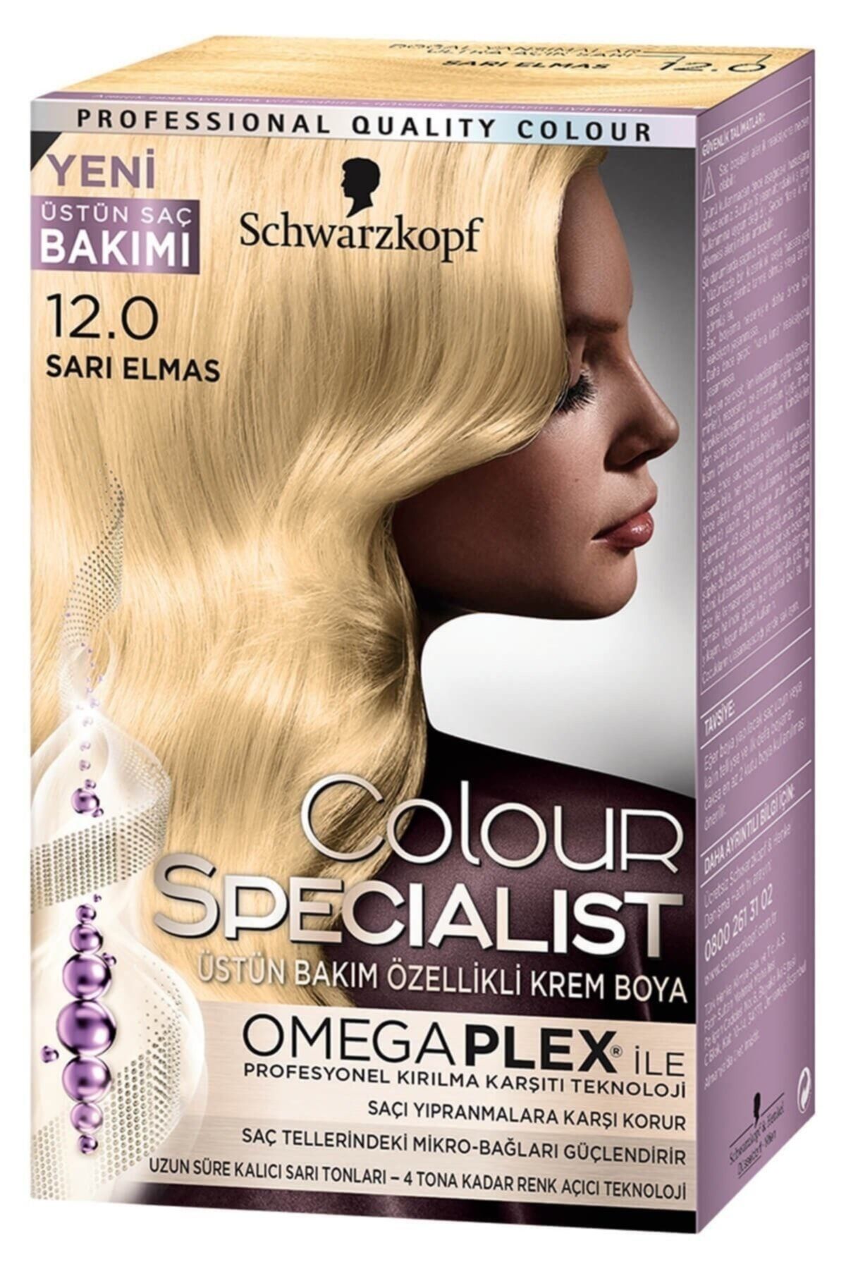 Schwarzkopf Color Specialist Saç Boyası Color Specıalıst 12-0 Tube 60 Ml