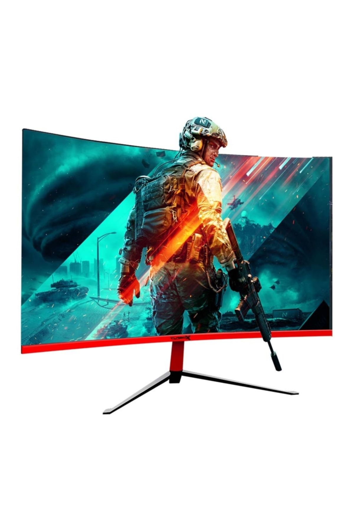 TURBOX Trustier S Mt-l236cfhd 75hz 2ms Vga Hdmi 1920x1080 23.6" R1800 Curved Frameless Monitör