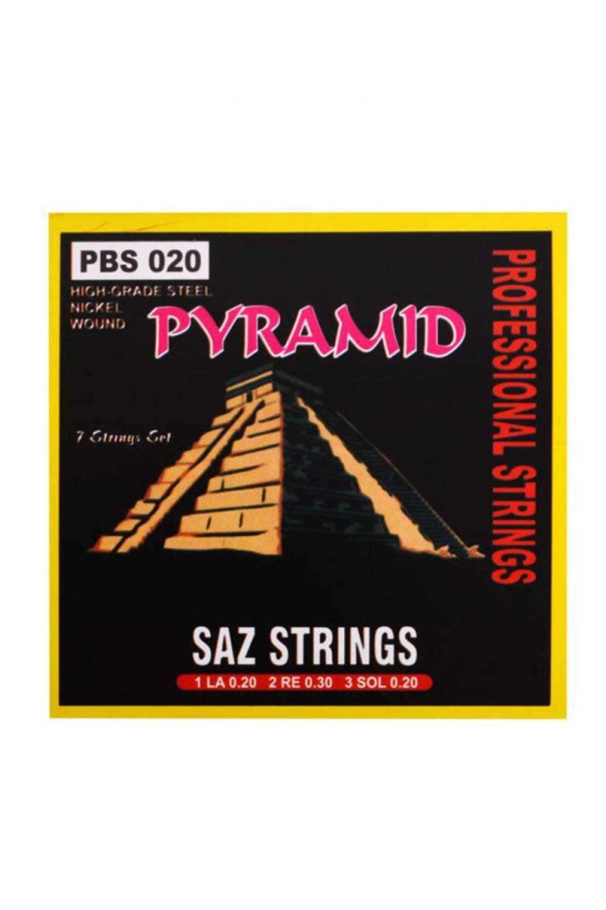 Genel Markalar Bağlama Teli Takım 0.20 Uzun Pyramid PBS20