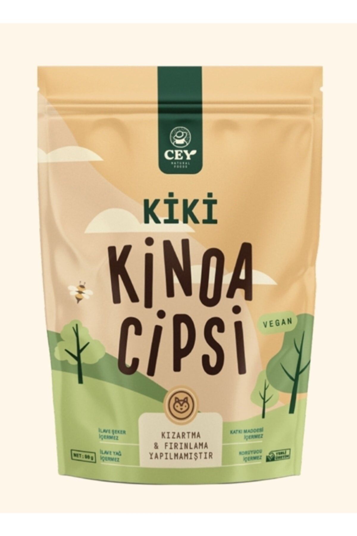 Cey Natural Foods Kinoa Cipsi Kiki 3 X 80 Gr