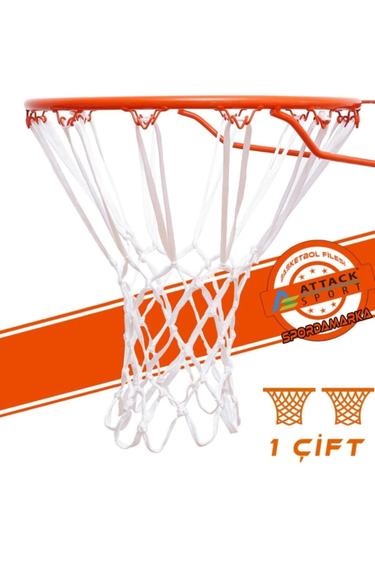 Attack Sport Basketbol Filesi Nizami Profesyonel - 5 mm 4x4 cm