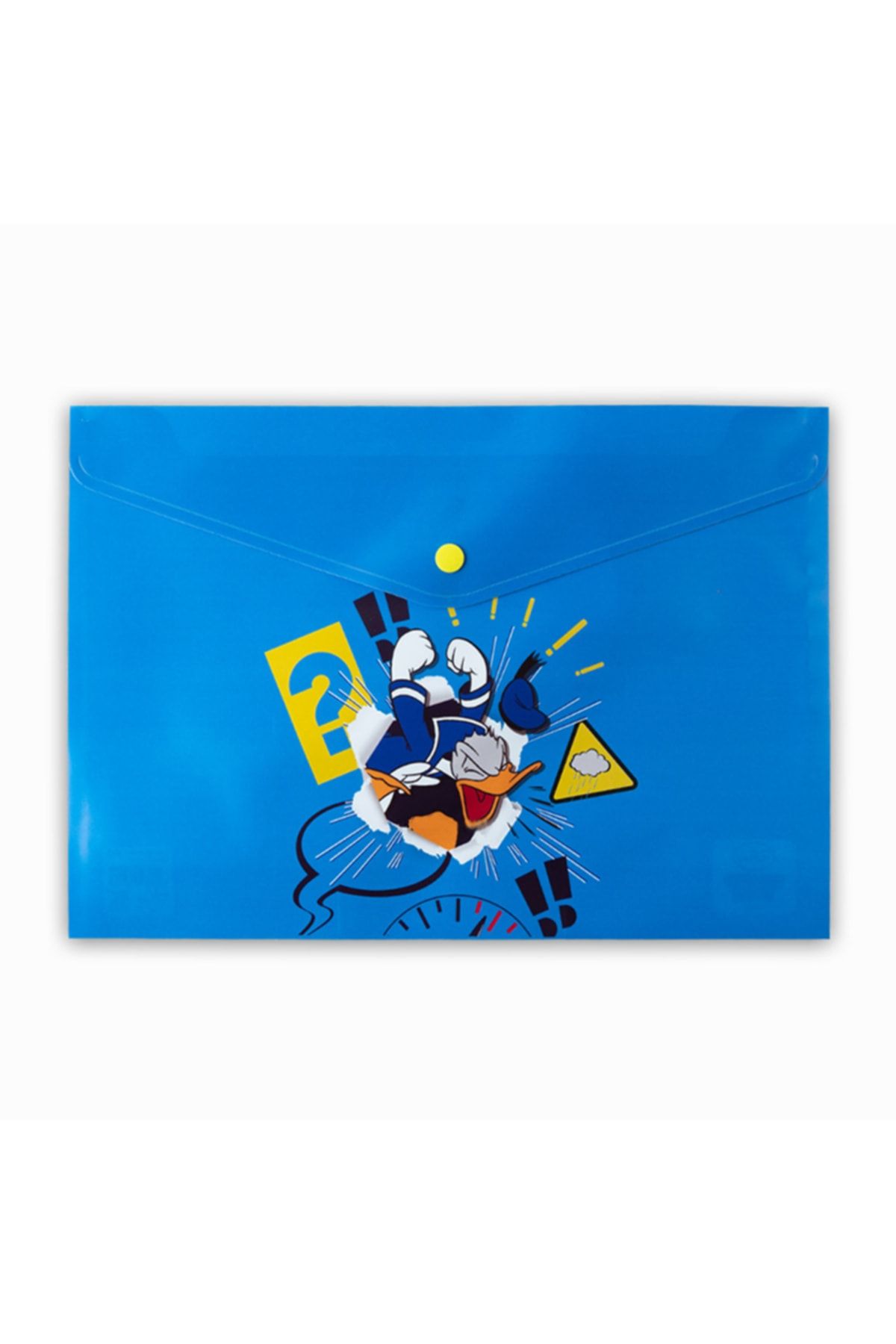 Umix A4 Çıtçıtlı Dosya Disney Donald Duck Design Mavi