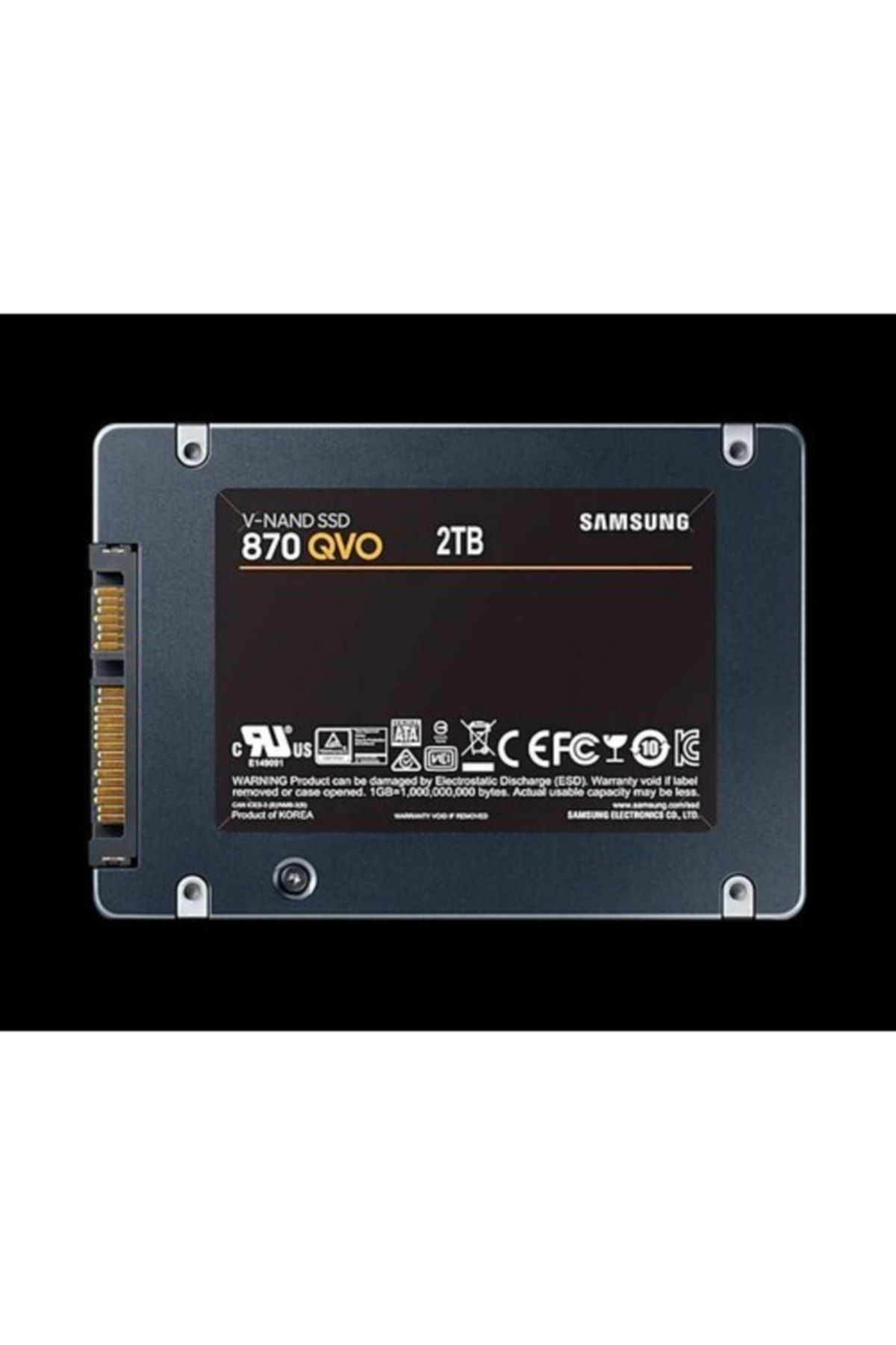 Samsung 2tb Qvo 870 2.5" 560mb-530mb-s Sata 3 Ssd (mz-77q2t0bw)