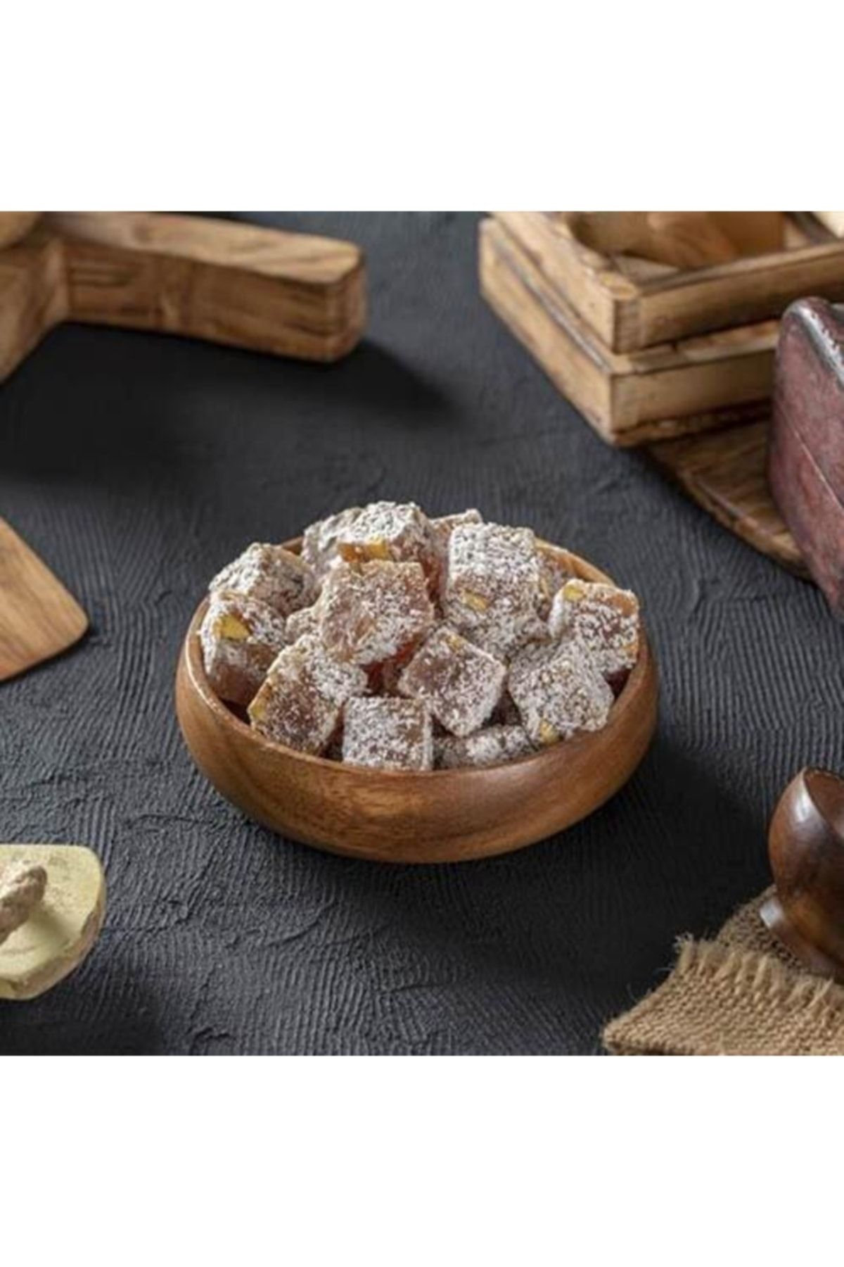 Halktan Lokum Fıstıklı 500 Gr.