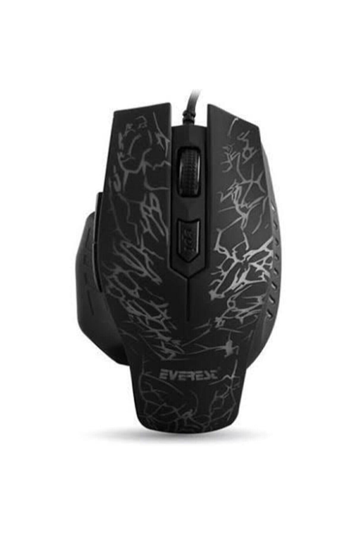 Everest Sm-700 Usb Siyah Oyuncu Mouse