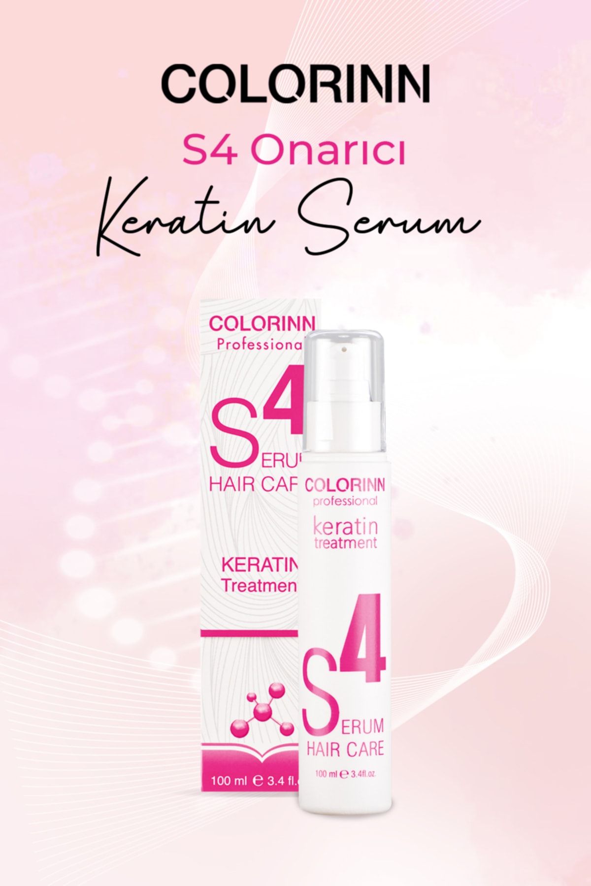 Colorinn S4 Onarıcı Keratin Serum 100 ml