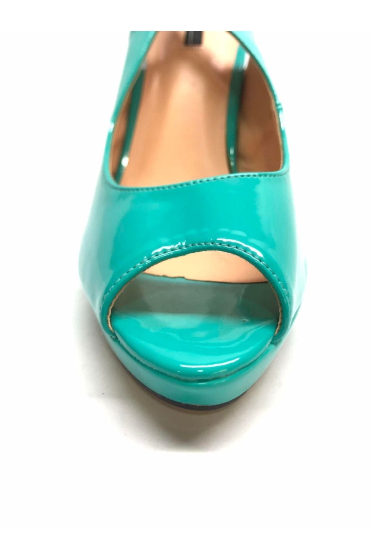 İnci Hakiki Deri Yeşil Kadın Topuklu Ayakkabı 120130001771