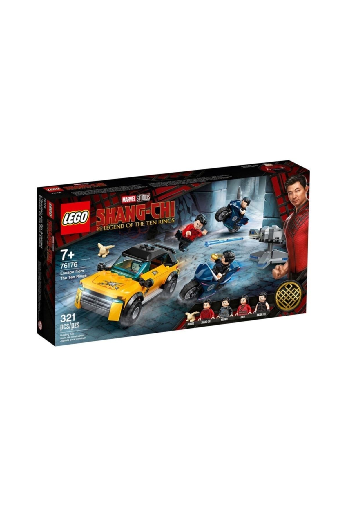 LEGO ® Marvel Shang-chi On Halkadan Kaçış 76176 - Süper Kahraman Minifigürlü Koleksiyonluk Oyuncak Ya