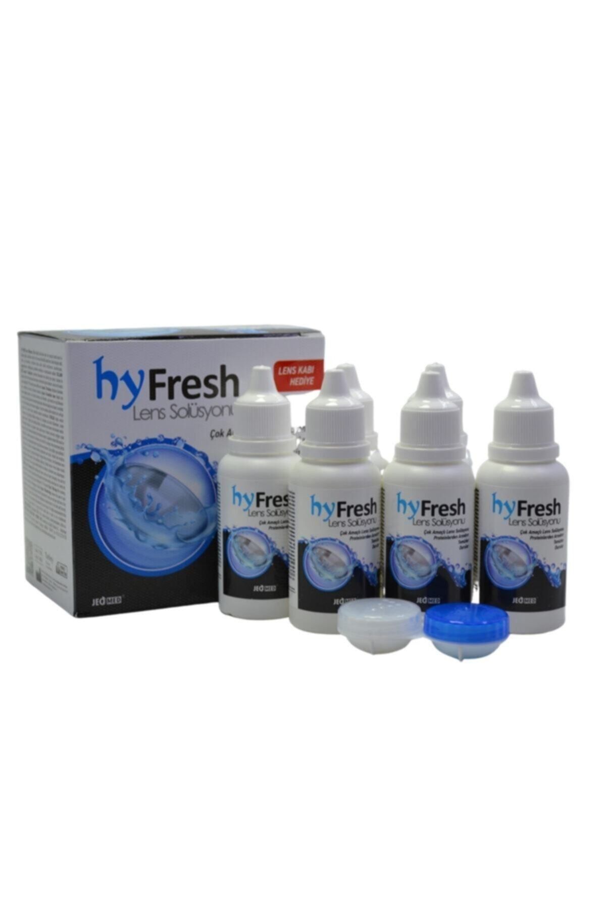 Hyfresh 60 Ml Lens Solüsyonu 6'lı Paket ( Lens Kabı Hediyeli )