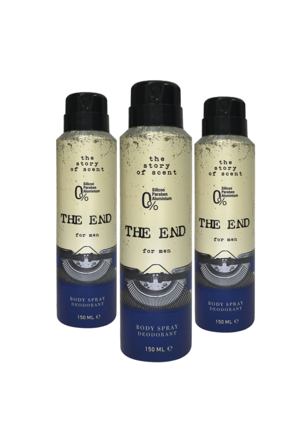 The End Erkek Deodorant 150 ml 3 Adet