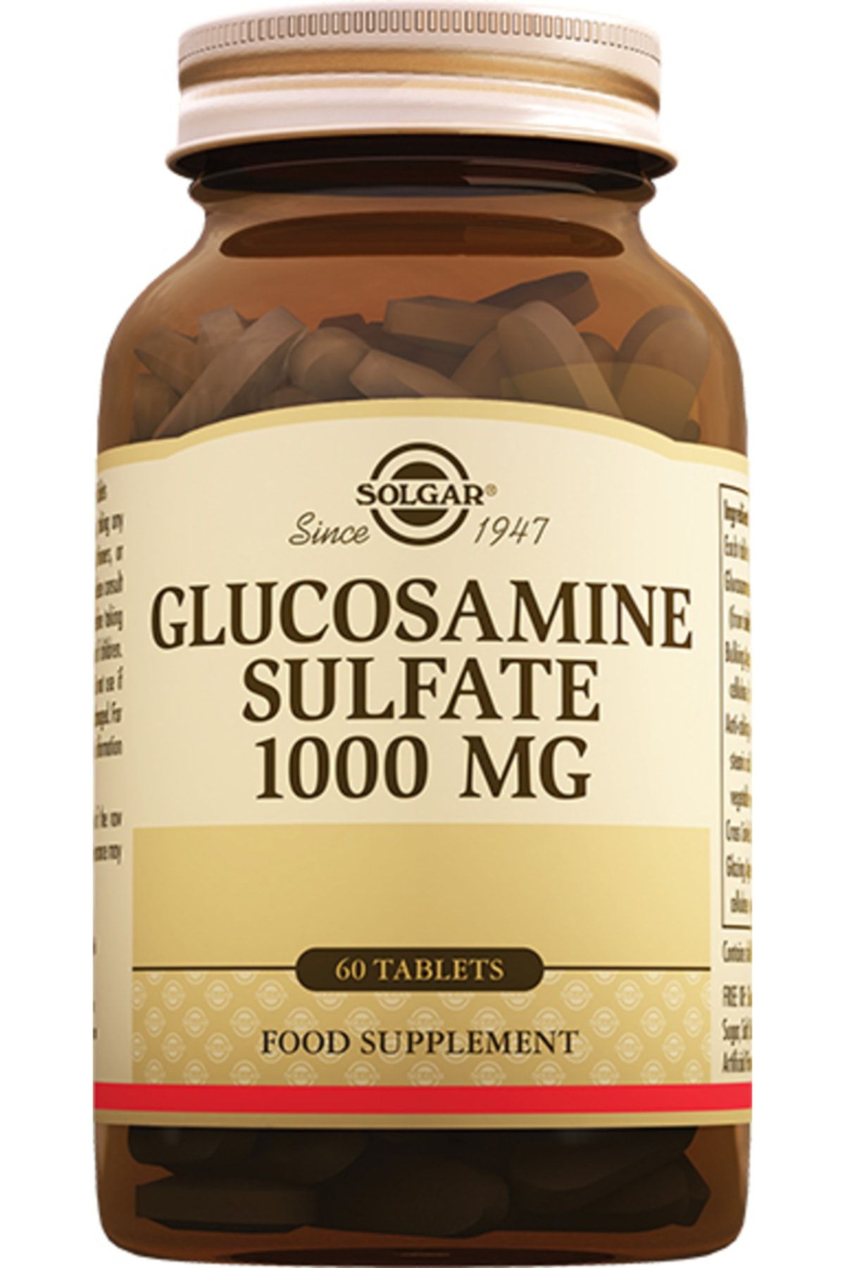 Solgar Glucosamine Sulfate (glukozamin Glukosamin Sülfat) 1000 Mg 60 Tablet Skt:02-2024