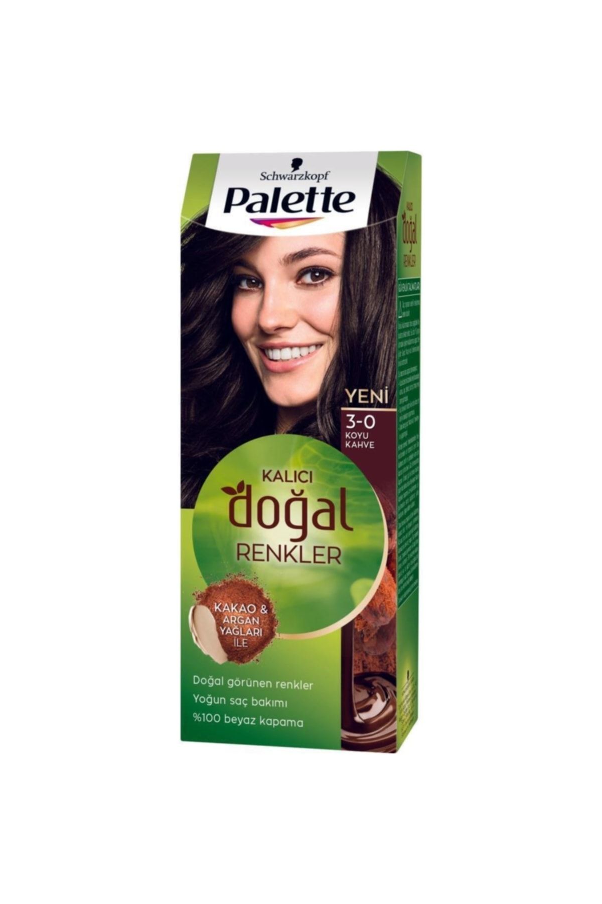 Palette Doğal Renkler 3.0 Koyu Kahve