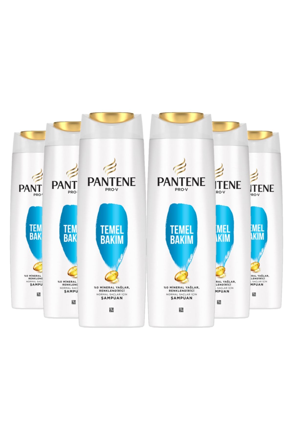 Pantene Temel Bakım Şampuan 400 Ml 6 Adet