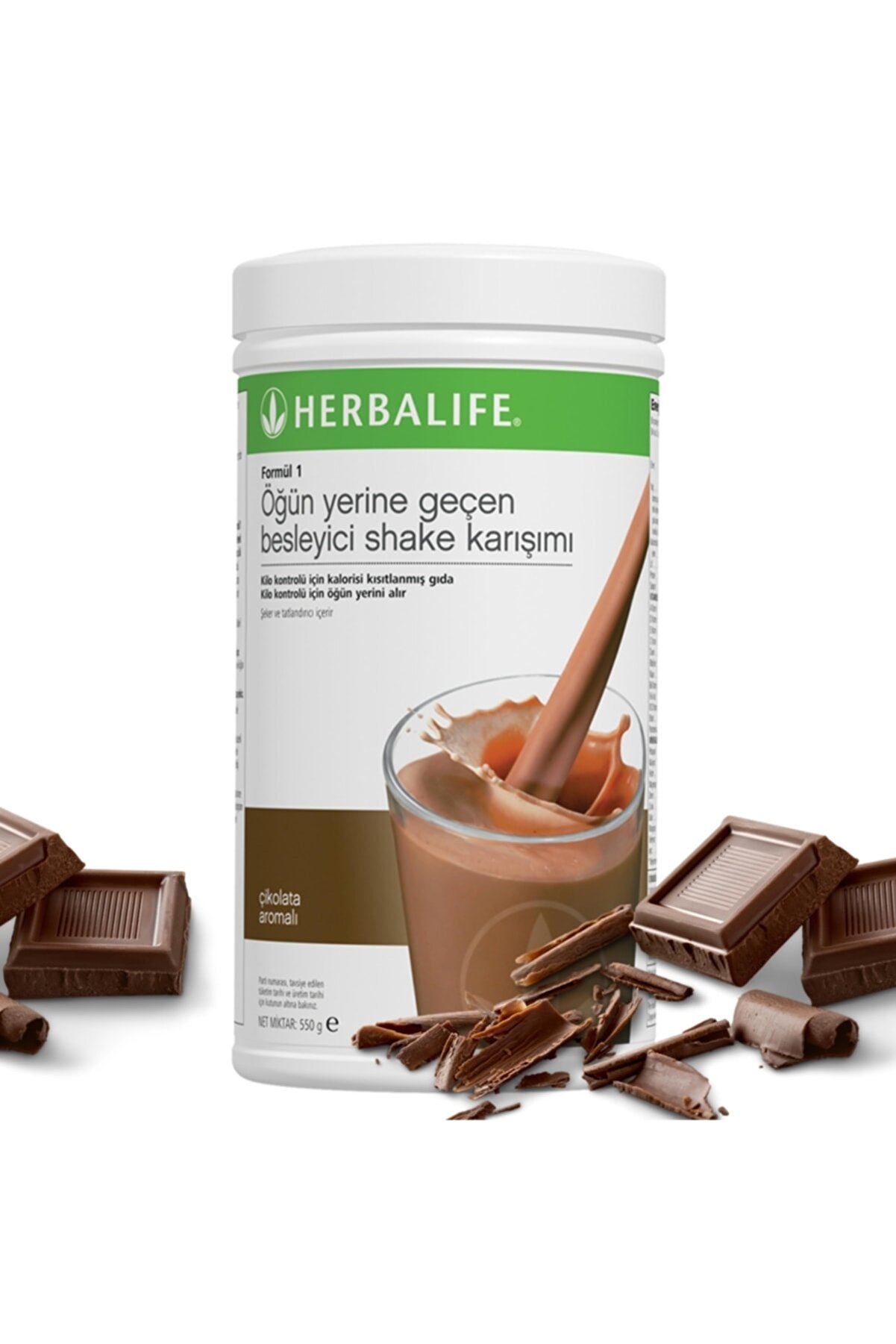 Herbalife Formül 1 Besleyici Shake Karışımı Çikolata Aromalı