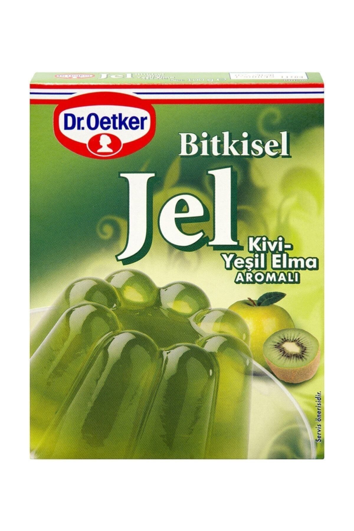 Dr. Oetker Kivi - Yeşil Elma Aromalı Jel 100 G