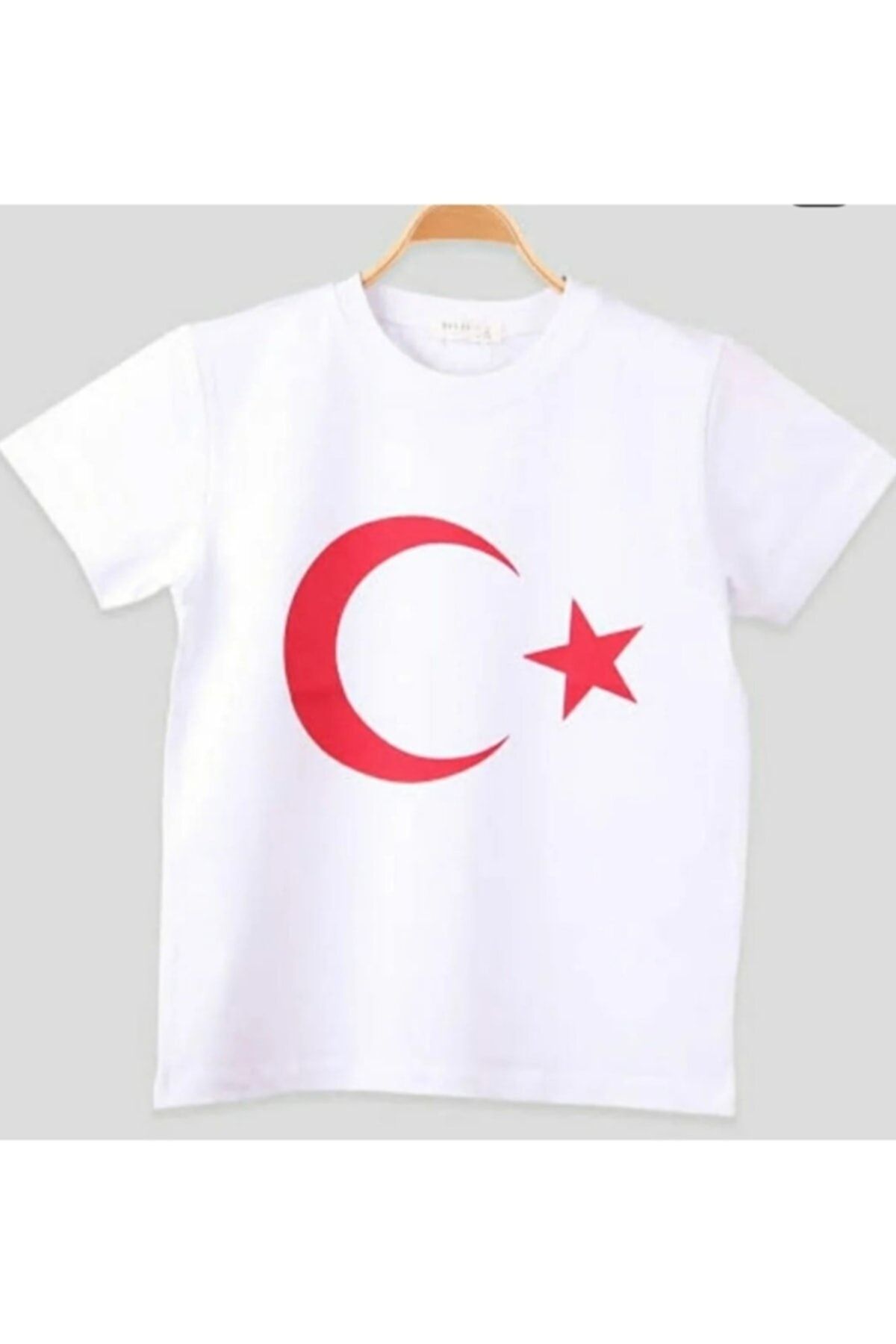 Baby Kids 23 Nisan Özel Türk Bayrağı Baskılı T-shirt