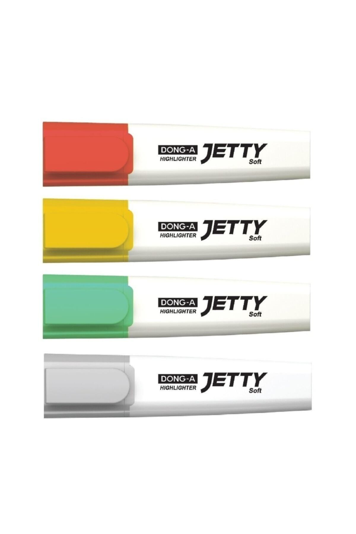 Dong A Pastel Renkler Fosforlu Kalem Jetty 4 Renk