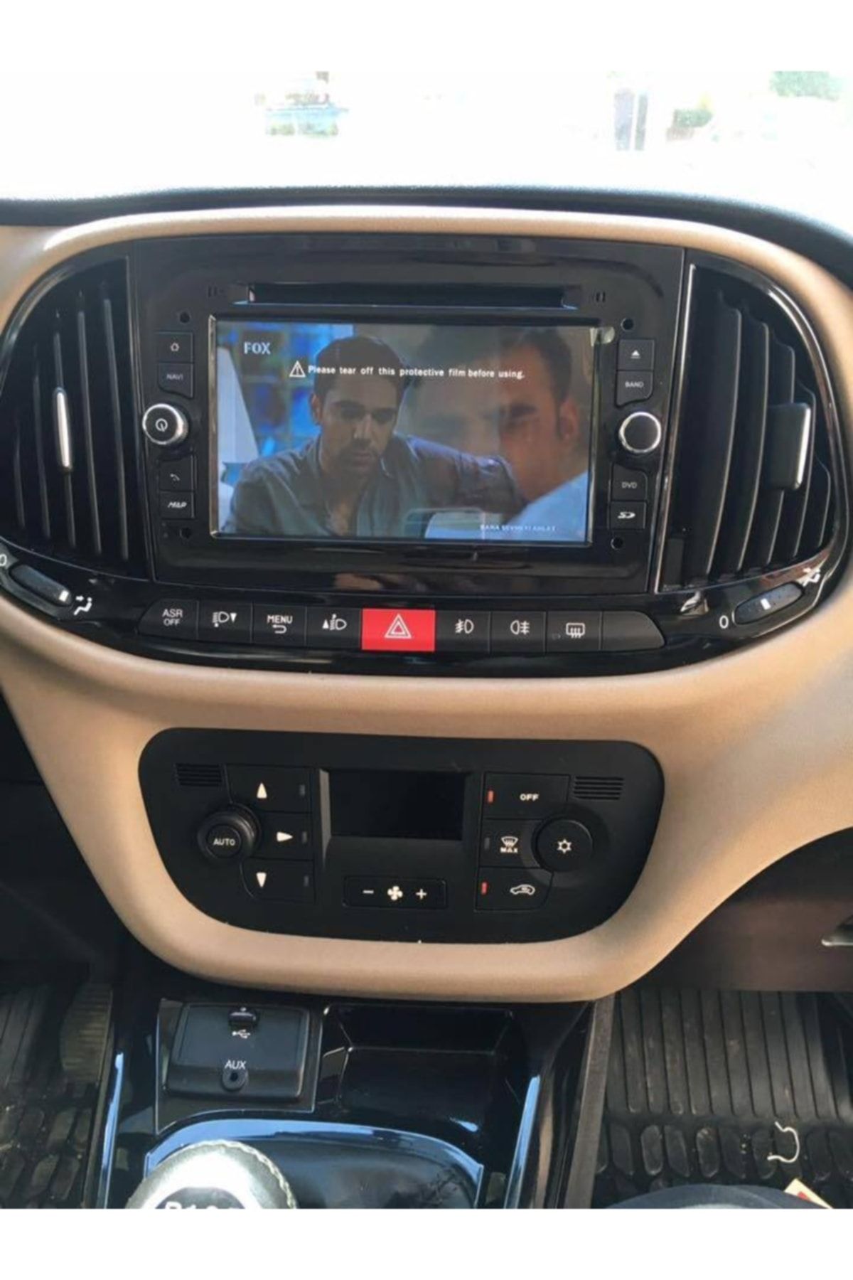 Necvox Fiat Doblo Uyumlu Navigasyon Bluetooth Tv Dvd Kamera