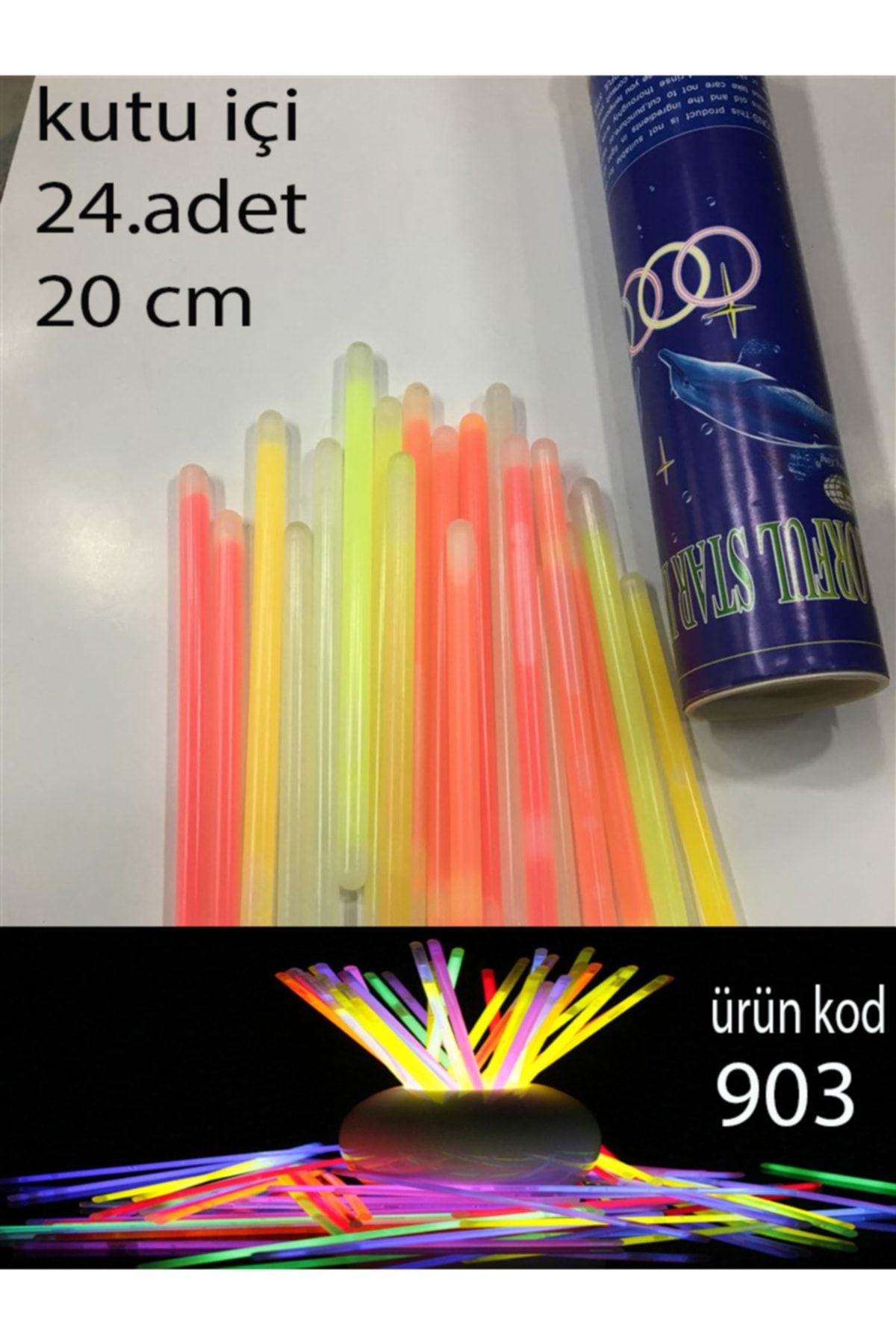 Xnews Glow Stick Fosforlu Neon Çubuk 903