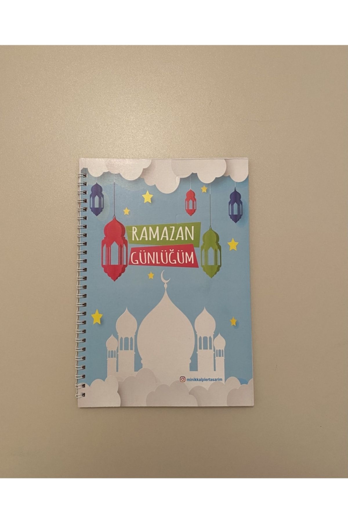 Özel Tasarım Ramazan Günlüğü ( Çoçuklar Için ) Çoçuk Ramazan Günlüğü ( Planlayıcı )