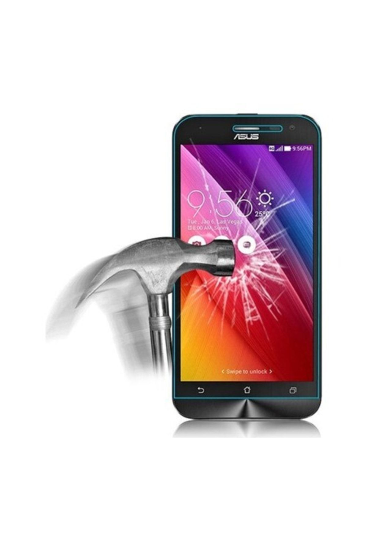 ASUS Zenfone 2 Laser Ze500kl Uyumlu Ekran Koruyucu Yeni Nesil? Yüksek Kalite Hd Cam
