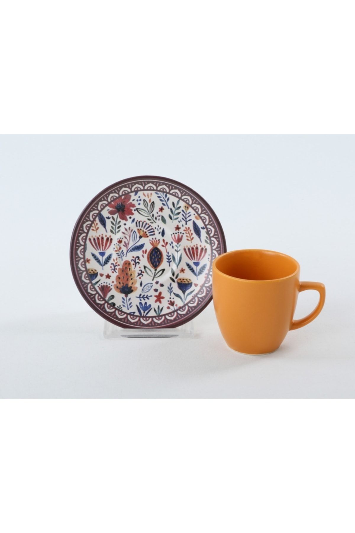 Keramika Mat Kahve Fincanı 6 Kişilik