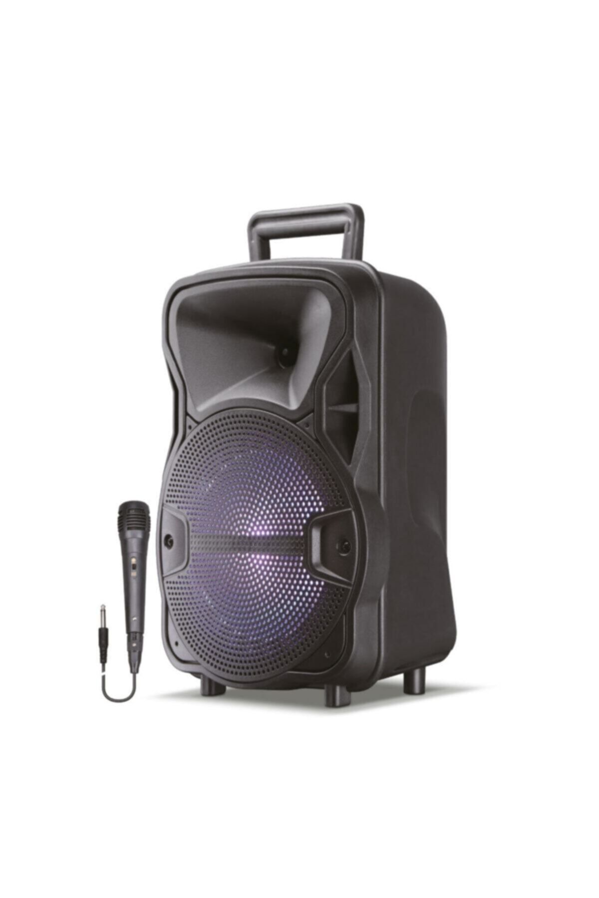 Dynego Kensa K-188 Bluetooth Taşınabilir Mikrofonlu Karaoke Led Işıklı Speaker Hoparlör Ultra Ses Sistemi