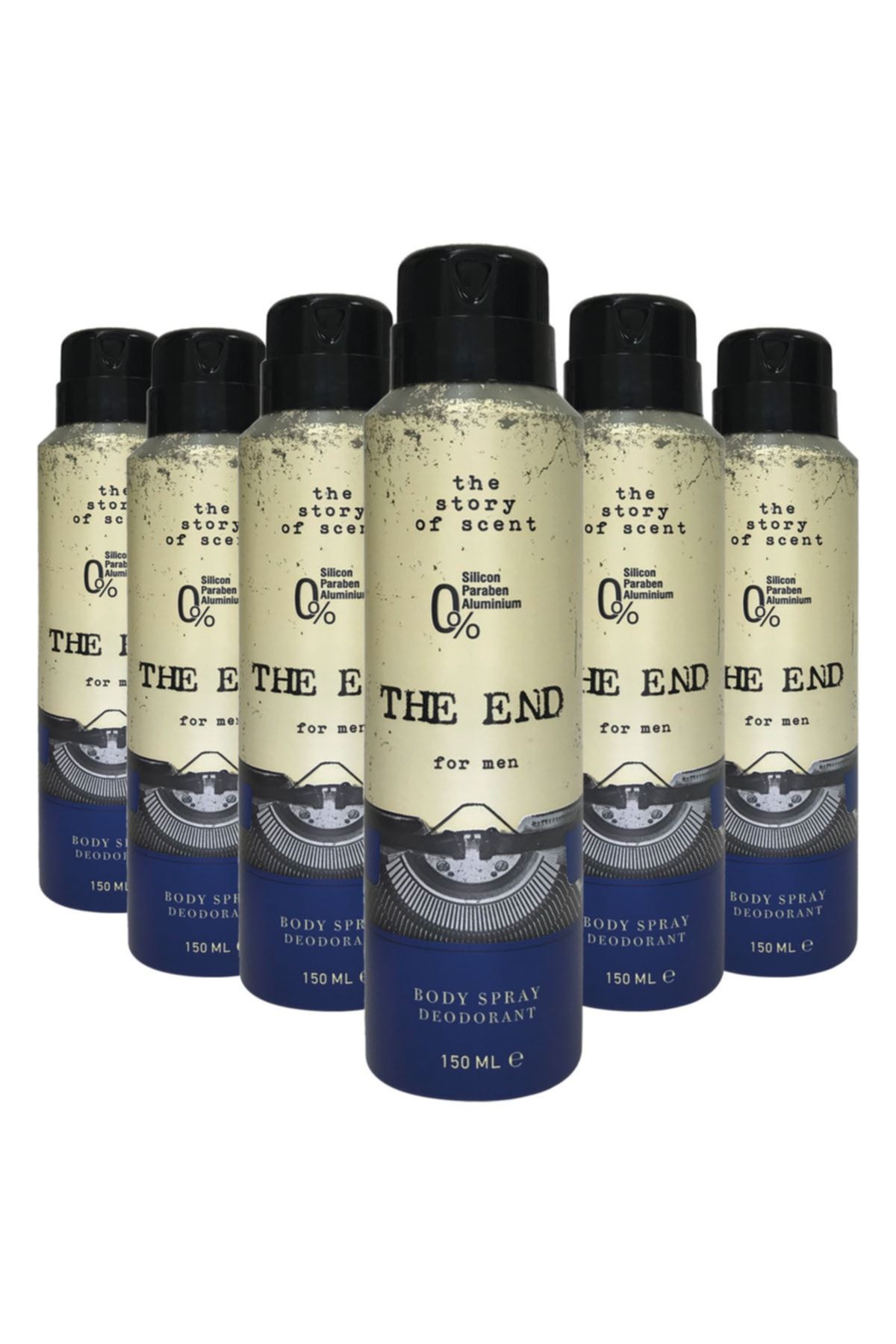 The End Erkek Deodorant 150 ml 6 Adet