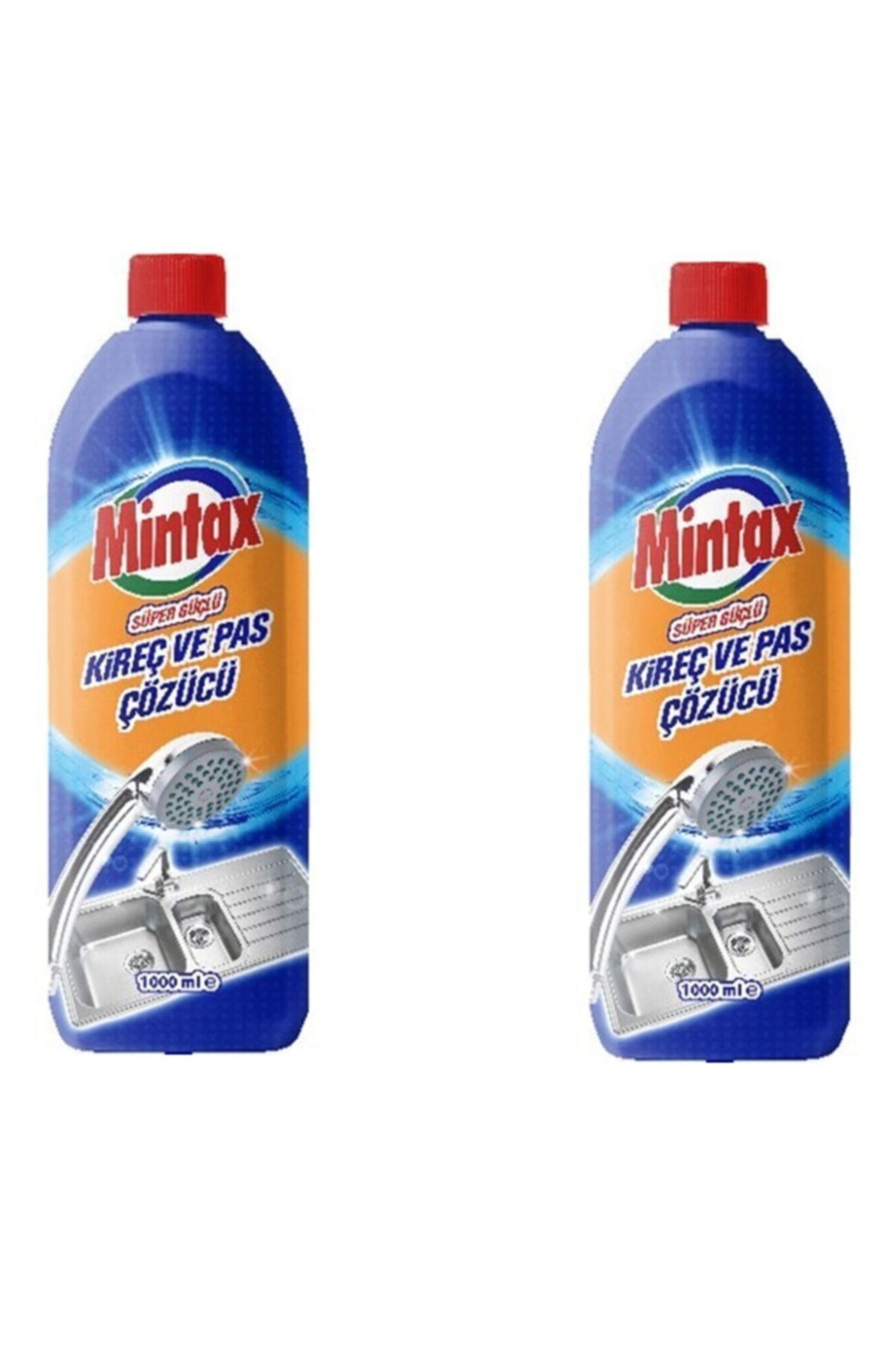 Mintax Kireç Ve Pas Sökücü 1000 Ml X 2 Adet