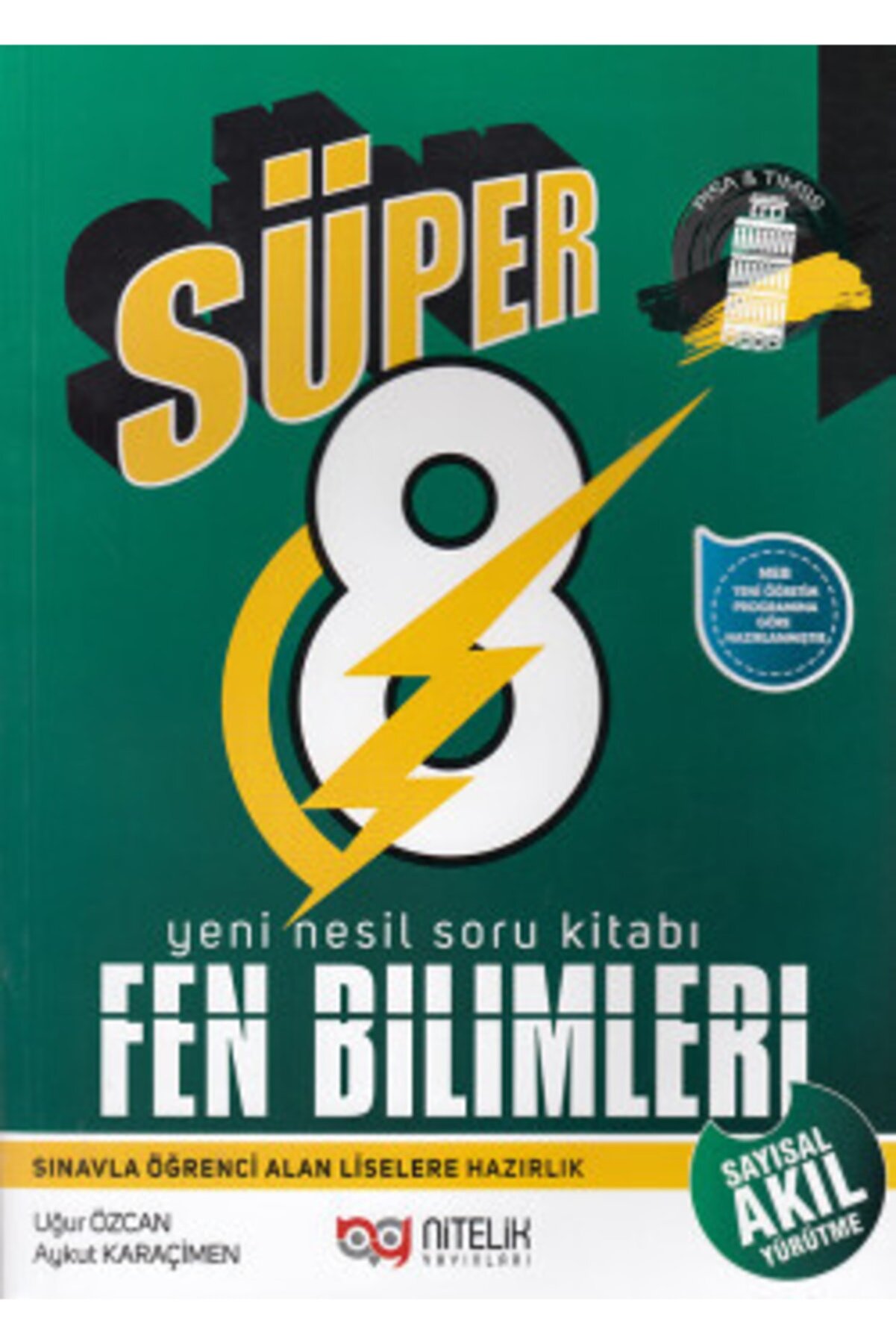 Nitelik Yayınları 8.sınıf Yeni Nesil Süper Fen Bilimleri Soru Kitabı 2019 Aykut Karaçimen  Uğur Özcan