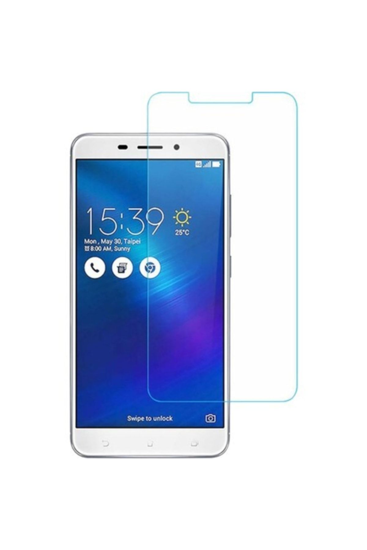 ASUS Zenfone 3 Laser Zc551kl Uyumlu Ekran Koruyucu Kırılmaz Esnek Yeni Hd Kalite Nano Cam