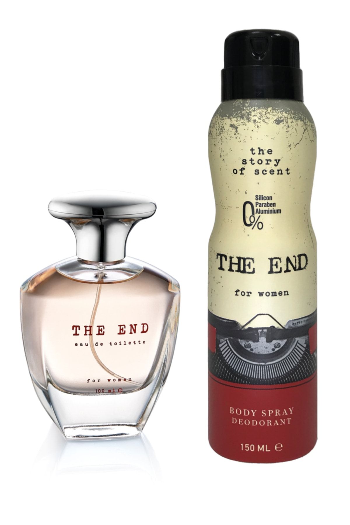 The End Edt Kadın Parfüm 100 ml  Ve Deodorant 150 ml