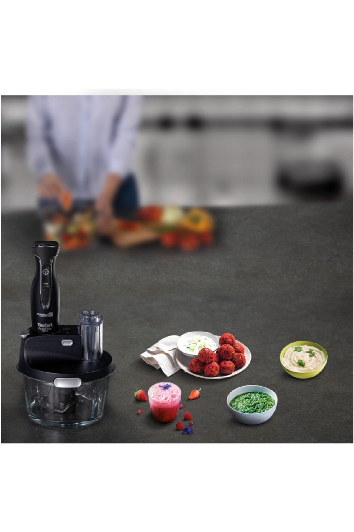 TEFAL 4 Bıçaklı 1500 Watt Blender Seti -