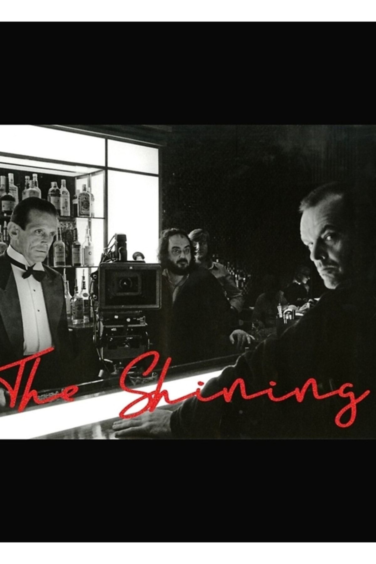 Universal The Shining Behind The Scenes Jack Nicholson Stanley Kubrick Tablo Ahşap Poster Dekoratif