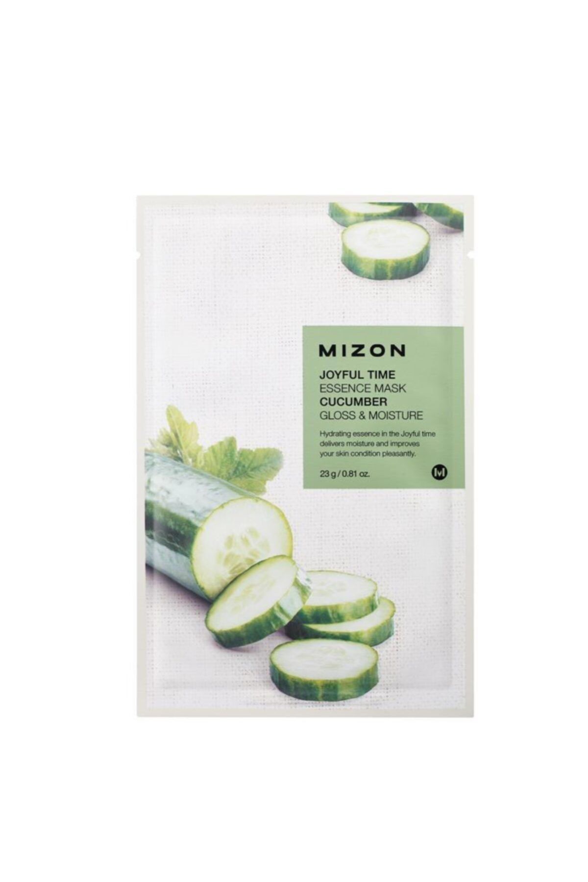 Mizon Joyful Time Essence Mask Cucumber - Salatalık Maskesi