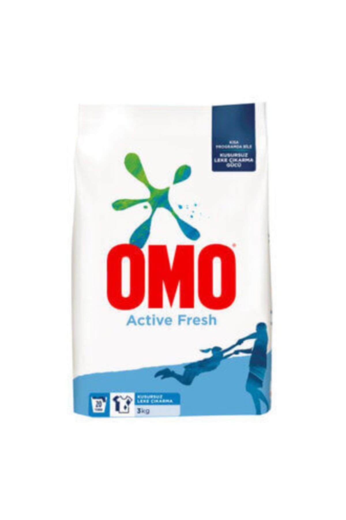 Omo Active Fresh Toz Çamaşır Deterjanı 3KG 20 Yıkama