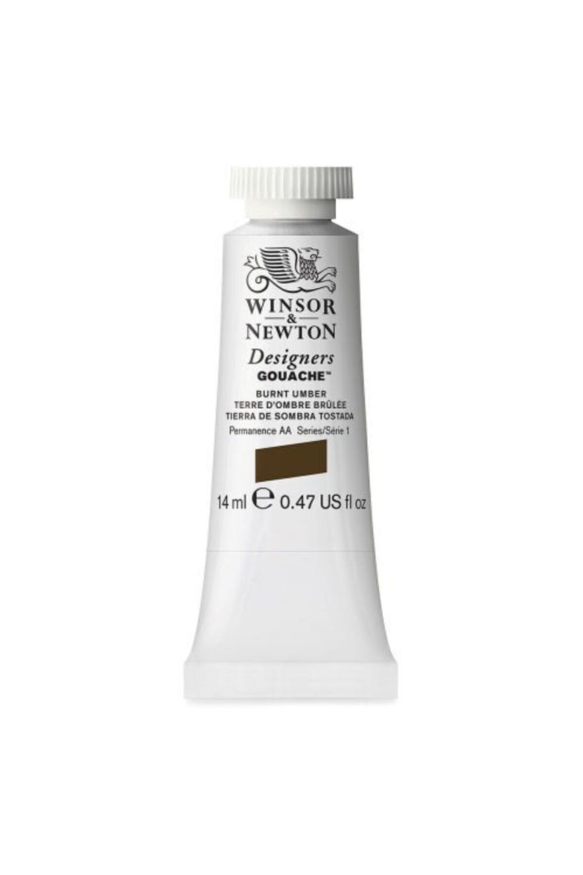 Winsor Newton Designers' Guaj Boya 14 ml Burnt Umber 076