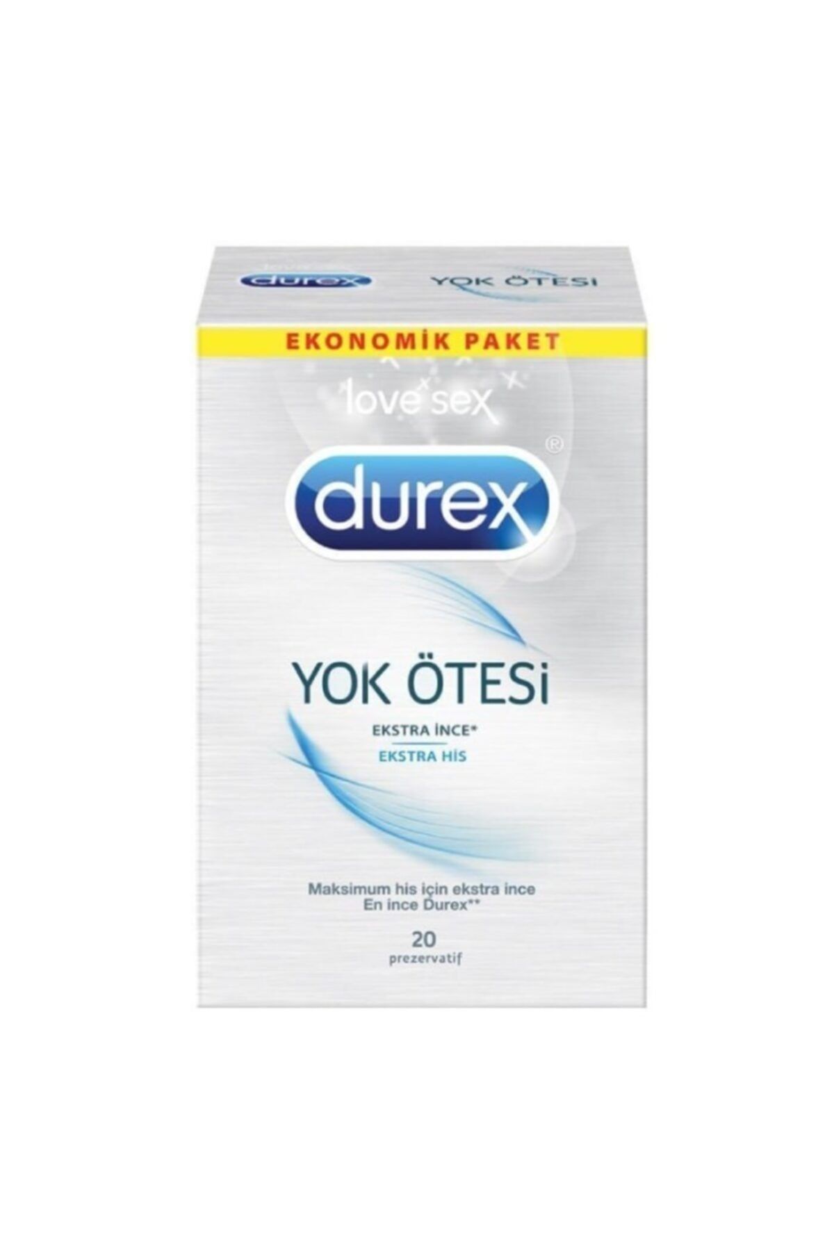 Durex Yok Ötesi Ekstra Ince Ekstra His 10'lu Prezervatif