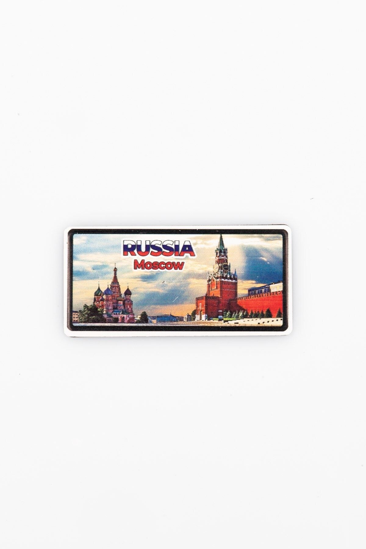 Dünyadan Hediyeler Rusya Moskova Plaka Magnet
