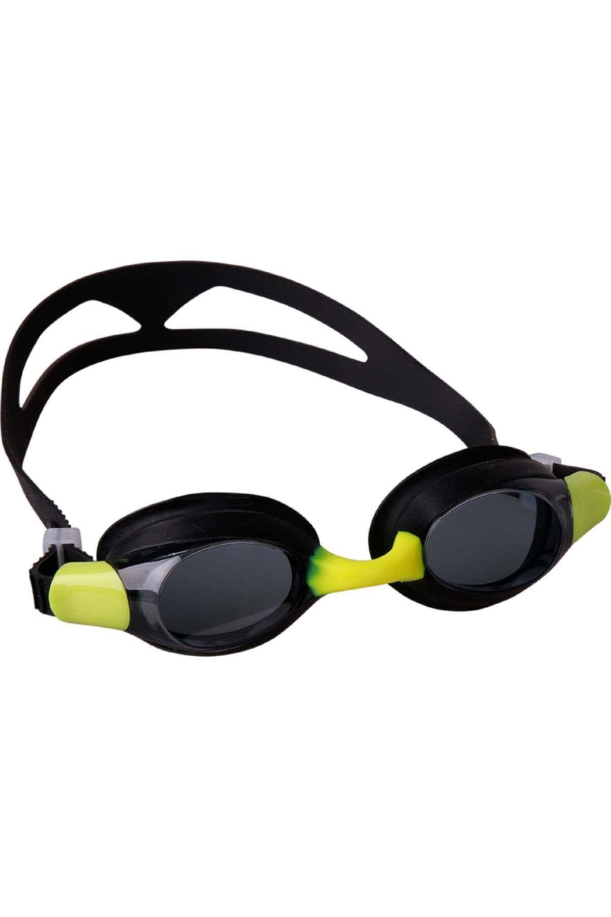 Delta (Lüks Kutulu) Junior Havuz Deniz Gözlüğü Çocuk Yüzücü Gözlük SİYAH