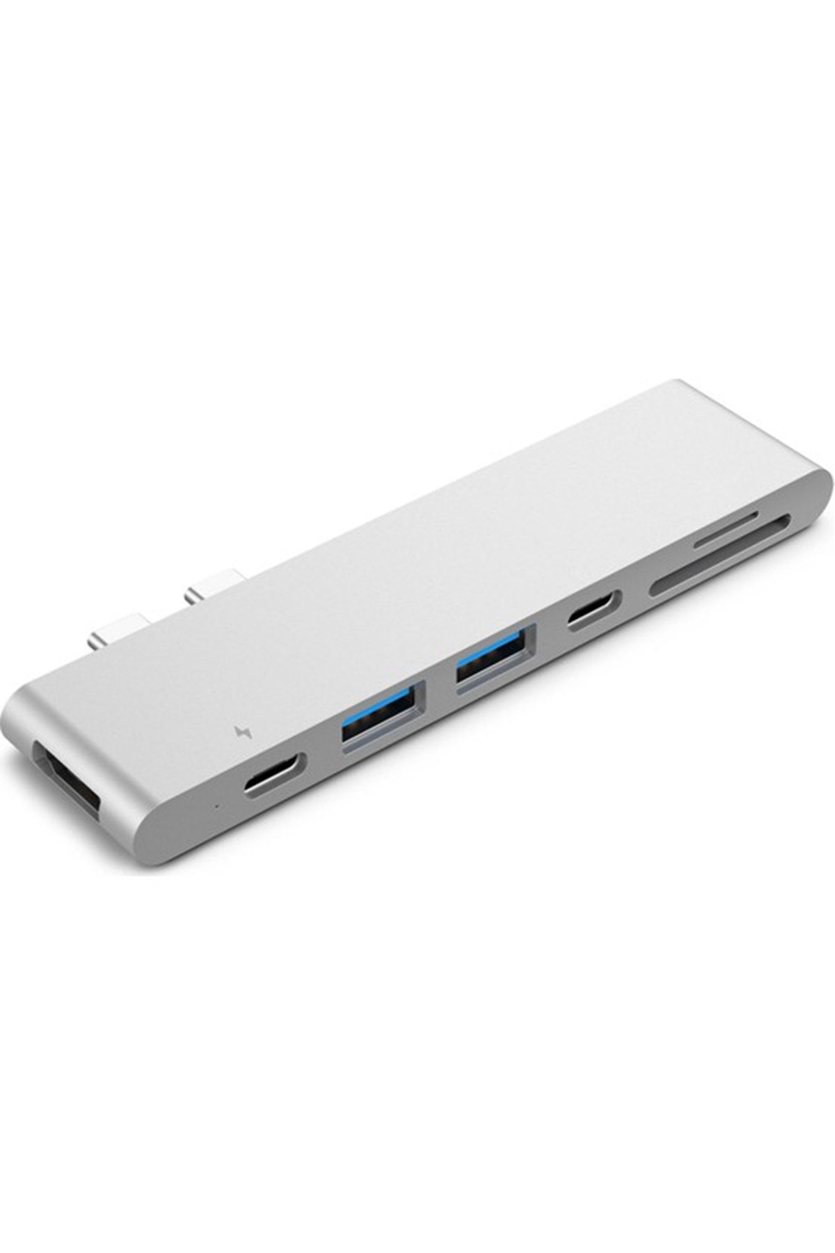 Mcstorey UCOUSO USB-C HDMI 4K 3.0x2 Şarj SD Msd Thunderbolt 3 Macbook Dönüştürücü A1706 A1708 A1707