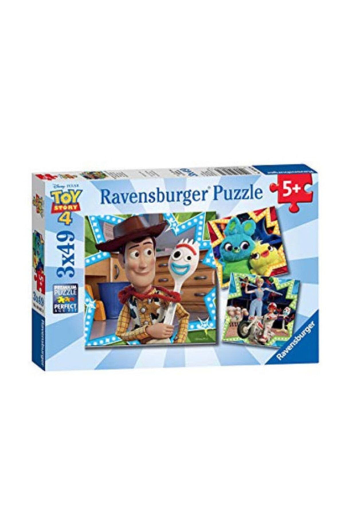 RAVENSBURGER 3x49 Parçalı Puzzle Walt Disney Oyuncak Hikayesi 4-080670