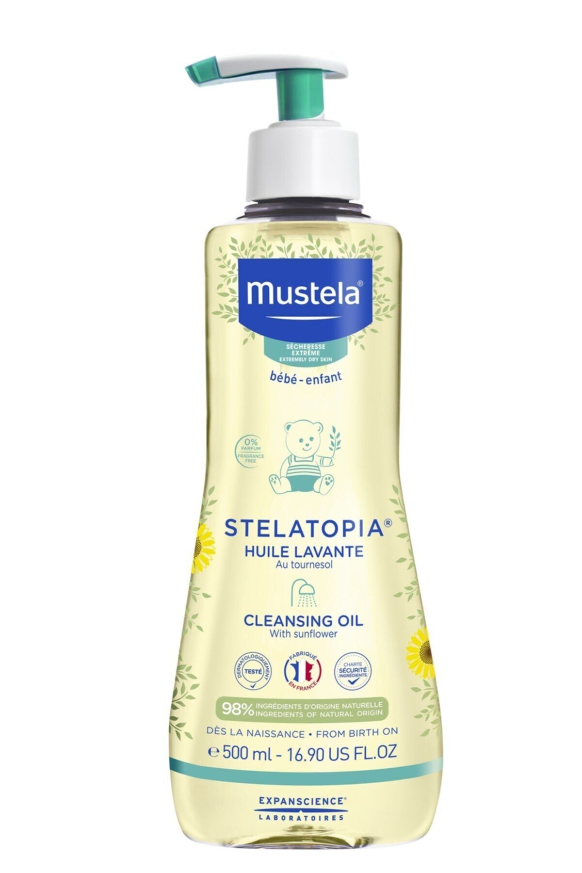 Mustela Stelatopia Bath Oil (200 Ml) - Stelatopia Banyo Yağı
