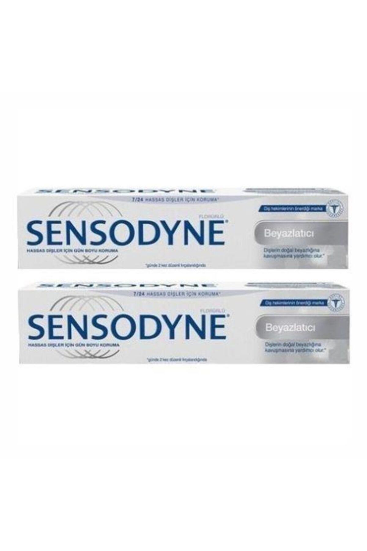 Sensodyne Extra Whitening Beyazlatıcı Diş Macunu 75 Ml 2 Adet