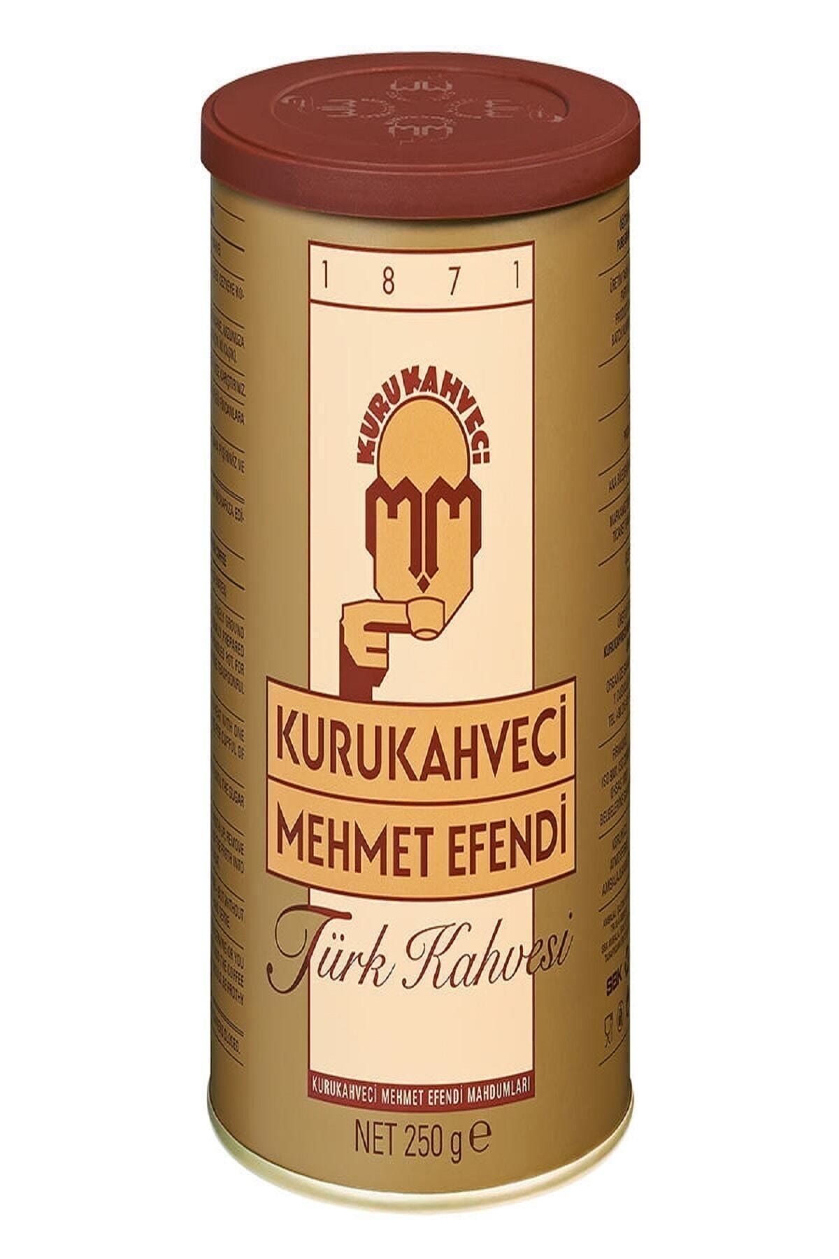 Mehmet Efendi Türk Kahvesi 250 Gr (teneke)