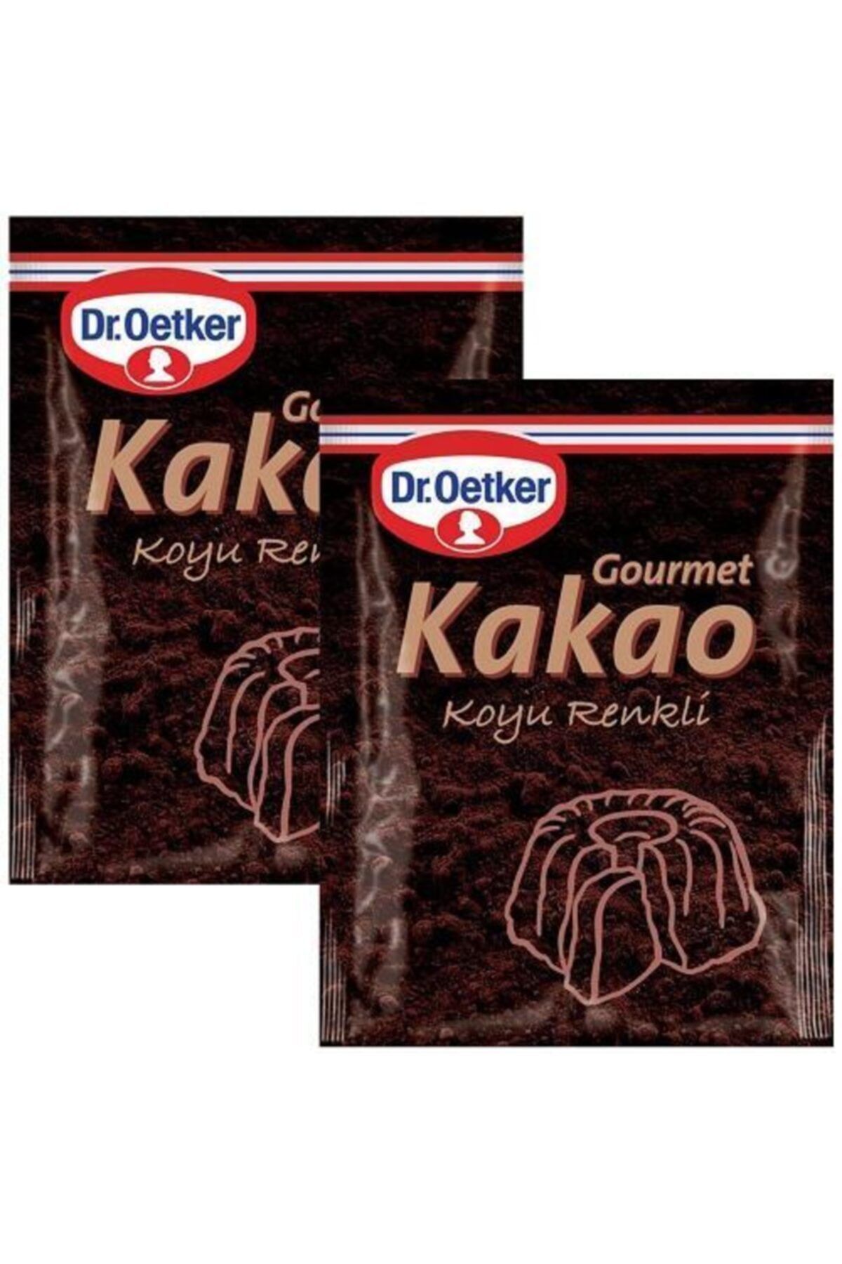 Dr. Oetker Dr. Outker Gourmet Koyu Renkli Kakao 2x25 G.