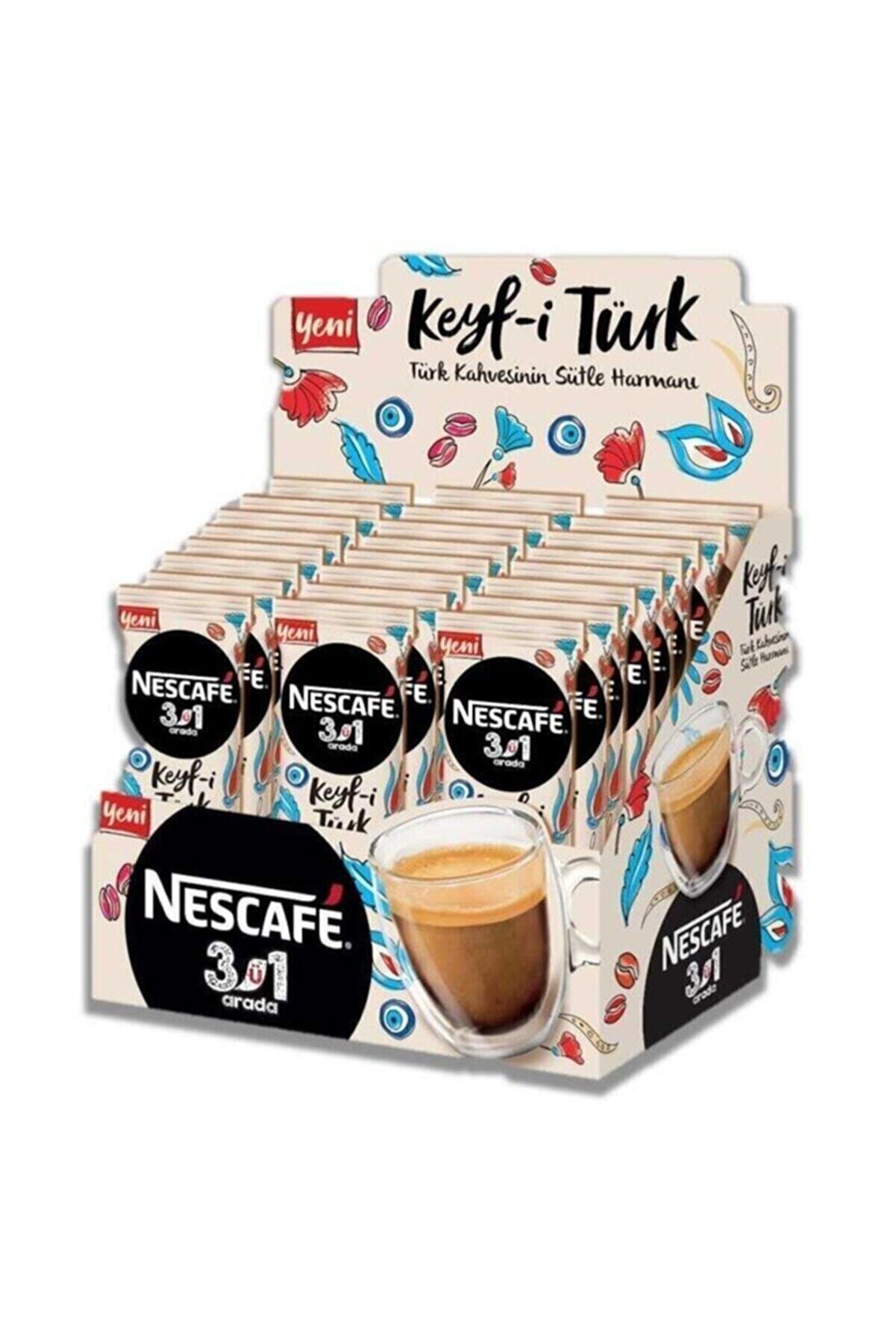 Nescafe 3ü1 Arada Keyf-i Türk Kahvesi 18,5g 24 Ad