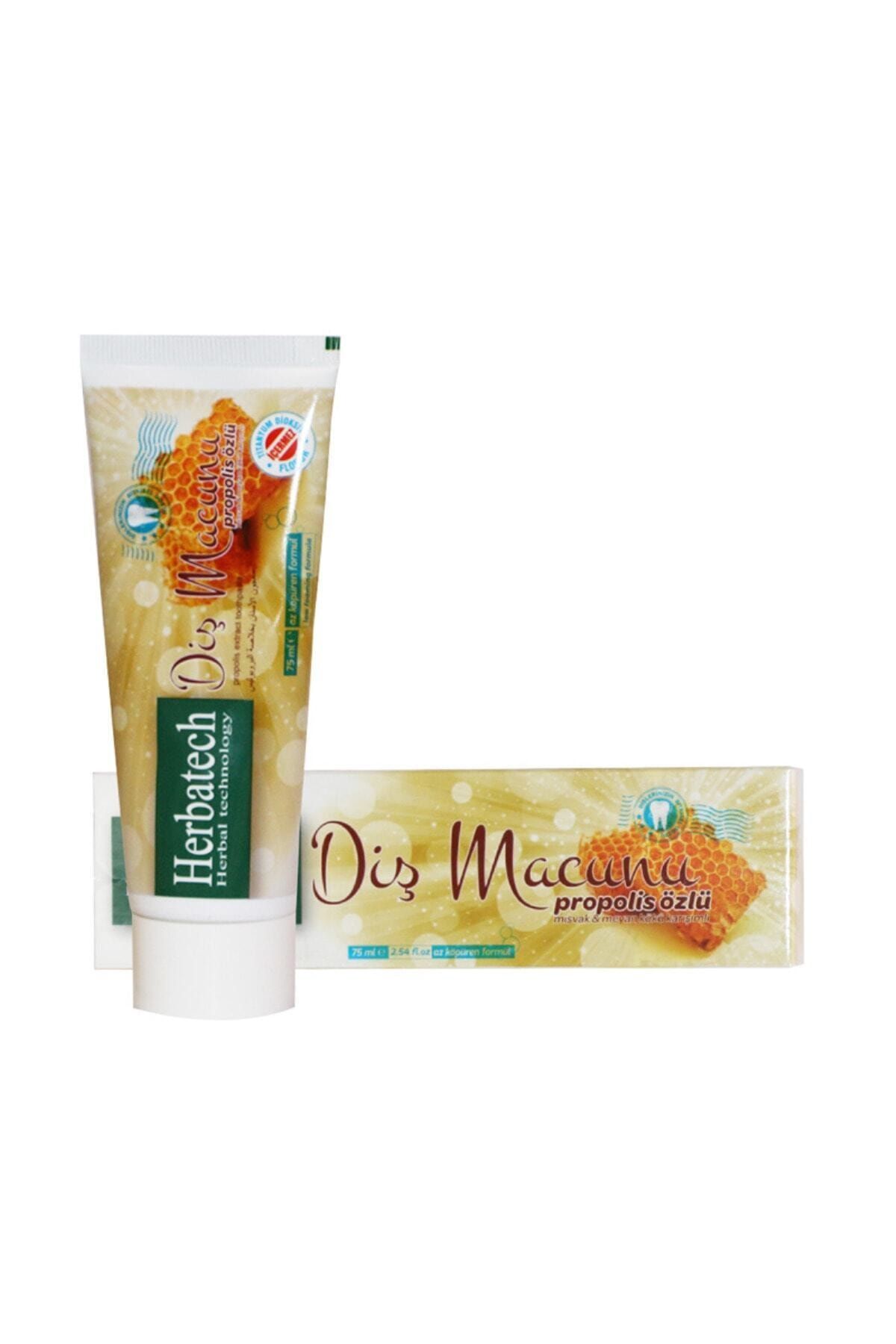 Norm Bitkisel Herbatech Diş Macunu Propolis Özlü 75 Ml.