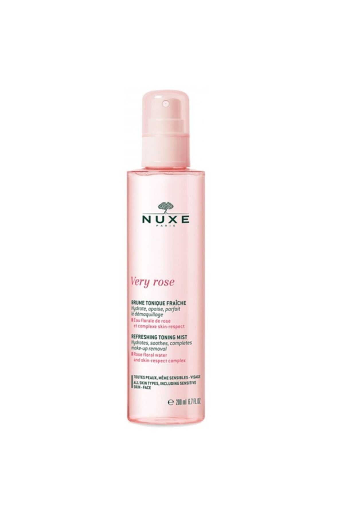 Nuxe Very Rose Fresh Toning Mist 200 ml